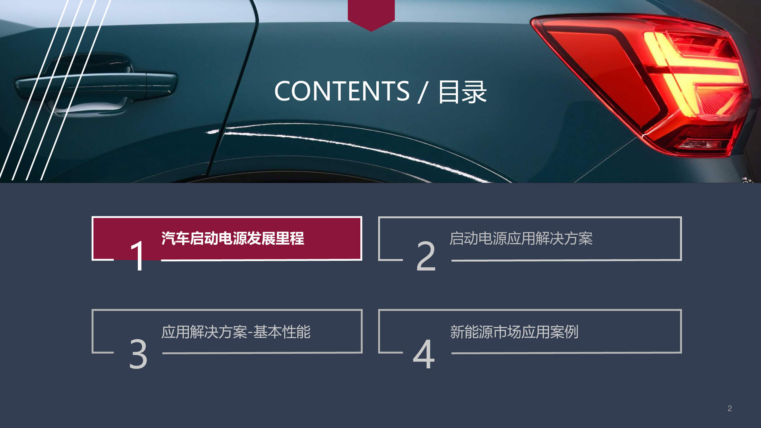 新能源汽車啟動電源的應用方案