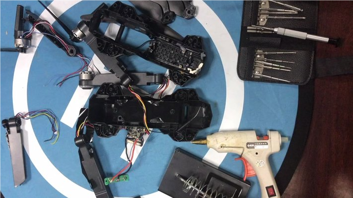 無人機膠粘劑應用點